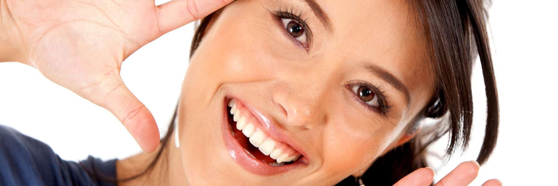 woman smiling | farmington hills mi dentist